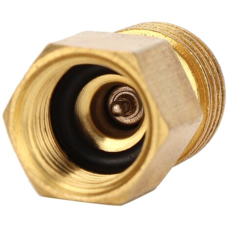 Adaptateur 1/4 SAE Femelle vers 1/2 ACME Mâle pour Climatisation Auto R134A