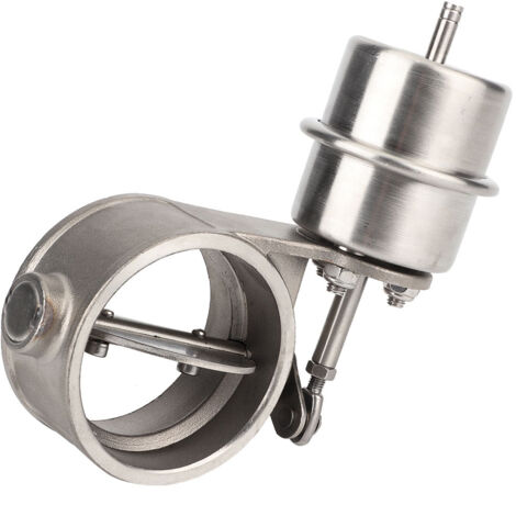 Soupape de Commande d'Échappement Universelle 2,5" pour Tuyau 63mm - Accessoire Auto (Ouvert) (1/5)