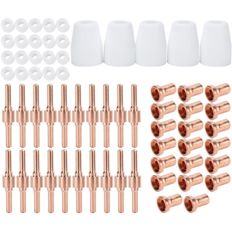 65 Pièces Consommables Plasma PT‑31 Compatibles Machine de Découpe CUT‑40, Accessoires de Découpe (1/5)