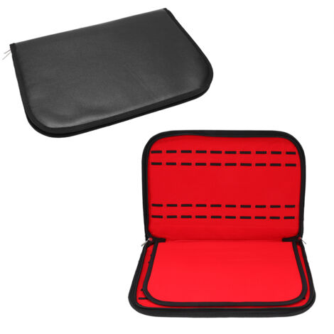 Boîte de Rangement 20 Montres en PU avec Fermeture Éclair - Écrin de Collection et Organisateur Décoratif (1/5)