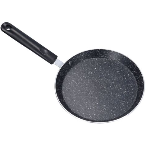 Poêle à Pancakes 6 Pouces Fond Plat en Pierre Médicale Antiadhésive Compatible Induction (1/5)