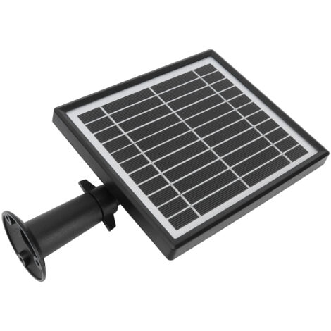 Panneau solaire 3.3W 5.5V avec support fileté femelle pour caméra ZOSI C301, éclairage de jardin et batterie (1/5)