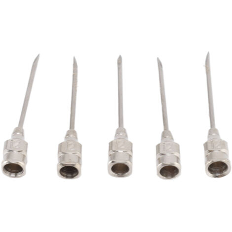 Aiguilles d'injection avicole en acier inoxydable pour bovins et porcs - Accessoires 12x25mm / 0.5x1.0in (1/5)