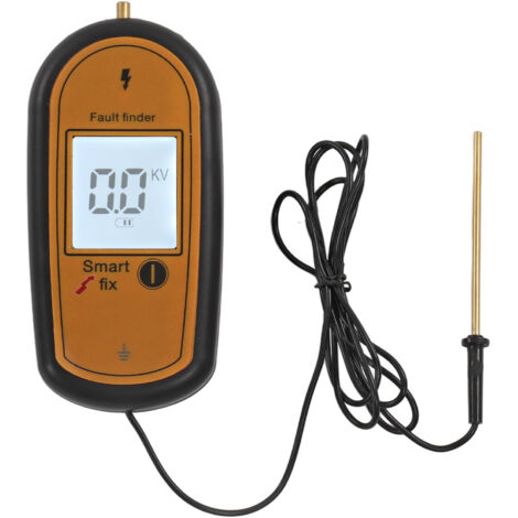 Testeur de Clôture Électrique Numérique MLD 004F - Écran LCD Rétroéclairé, Mesure jusqu'à 15KV, Jaune (1/5)