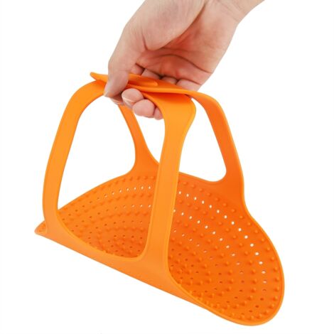 Tapis de cuisson en silicone alimentaire résistant à la chaleur pour volaille (Orange) (1/5)
