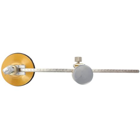 Compasses de précision 400mm réglables avec ventouse pour coupe verre et matériaux durs - Outillage bricolage (1/5)