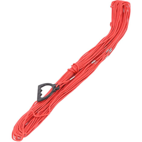 Corde en Nylon avec Âme Acier pour BTP et Industrie, 30m - Polyvalente et Résistante (1/5)