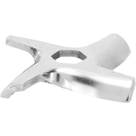 Lame de broyage croisée pour hachoir à viande électrique, disque de mouture polyvalent (1/5)