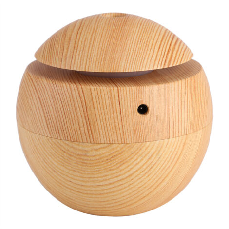 Diffuseur d'huile essentielle USB à LED tactile jaune avec humidificateur ultrasonique (1/5)