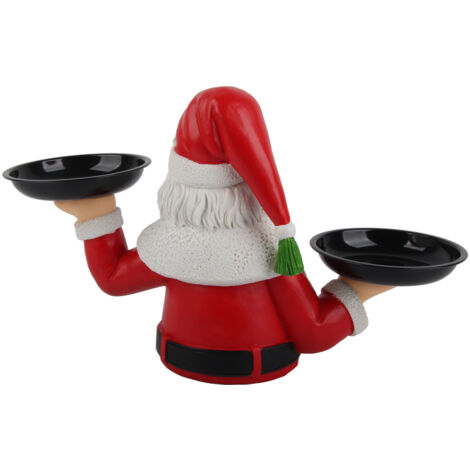 Porte-Bonbons Sapin de Noël Plateau à Fruits Support Snack Résine Décoratif Fête Stockage (1/5)