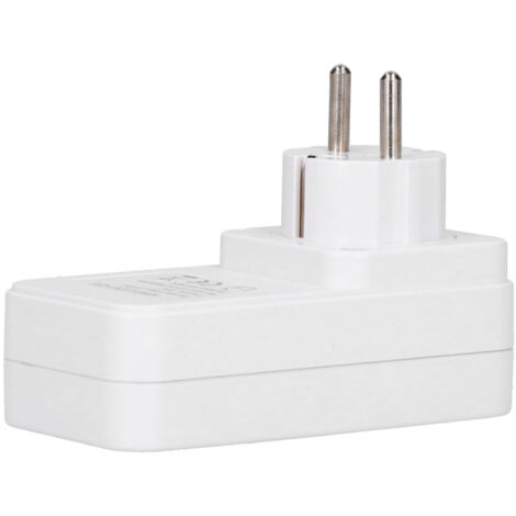 Prise Intelligente USB avec Minuteur Numérique 180260V pour Chargeur Ordinateur et Téléphone (1/5)