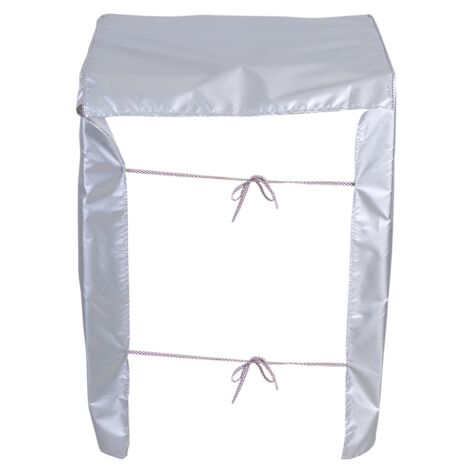 Housse imperméable pour lave-linge et sèche-linge à chargement frontal, protection anti-UV et anti-poussière (1/5)