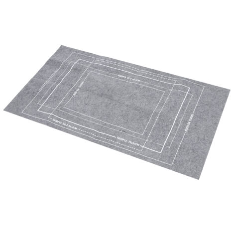 Tapis Puzzle Felt 26x46in Gris - Jouet Éducatif Enfant, Couverture de Jeu et Tapis de Sol (1/5)