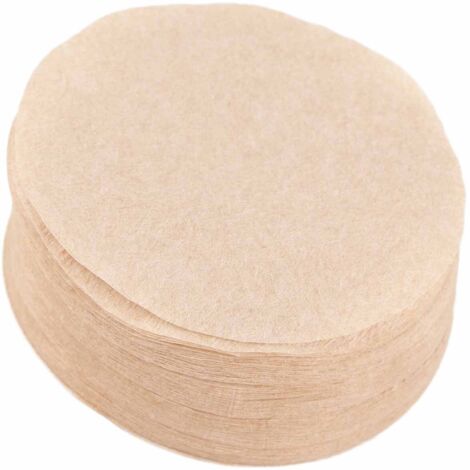 100 Filtres à Café Papier Jetables pour Cafetière Mocha, Lot de 100 Pièces, Diamètre 60mm (Taille No. 6) (1/5)