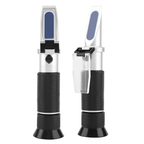 Réfractomètre portable pour bière, vin et jus - Mesure densité et sucre Brix 0-32% (1/5)