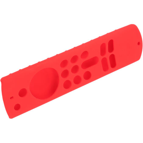 Coque de Protection Anti-Dérapante en Silicone pour Fire TV Stick 3ème Génération avec Dragonne - Rouge (1/5)