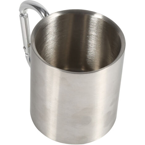 Tasse Isotherme en Acier Inoxydable Portable pour Randonnée et Camping (1/5)
