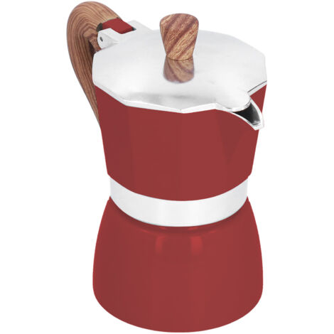 150ML Cafetière Octogonale en Aluminium Moka Pot pour Cuisine Bureau Équipement Pratique (1/5)