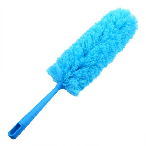 Nettoyant anti-statique en microfibre lavable pour meubles et voiture (bleu ciel) (1/5)