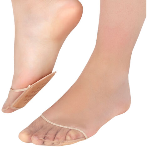 1 Paire de Coussinets Anti-dérapants pour Avant-pied, Soin des Pieds pour Talons Hauts (Beige) (1/5)