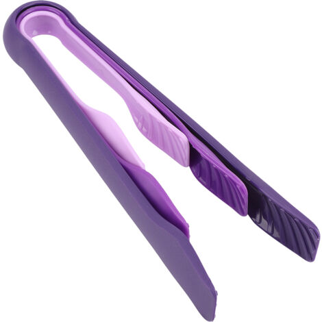 3 Pièces Pince à Pain Multifonction en Plastique pour Cuisine et Pâtisserie Domestique (Violet) (1/5)