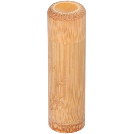 Boîte de Rangement à Thé en Bambou Portable - Récipient pour Thé, Café, Noix - Modèle 2 (1/5)