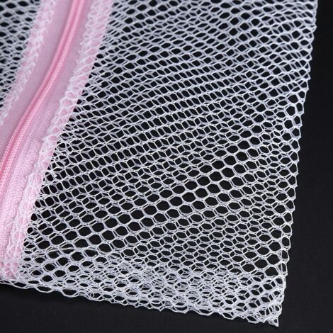 Sac de lavage en maille pour lingerie, soutiens-gorge et chaussettes (50x60cm) - Protection machine
