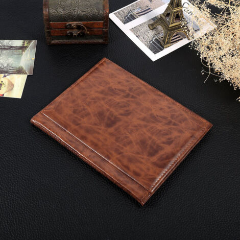Album de 250 Pochettes 10 Pages pour Collection de Pièces - Livre de Rangement Marron (1/5)