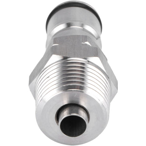 Pointe de ballon verrouillable 19/32‑18 avec filetage mâle NPT 1/2 pouce pour fût Corny, adaptateur de poste à gaz (1/5)
