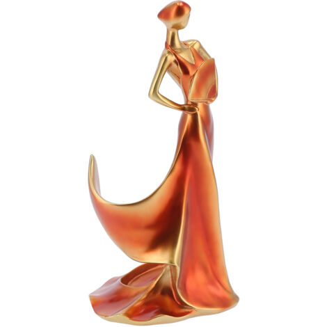 Porte-bouteilles Décoratif Figurine Fille Moderne pour Salon Véranda Étagère (1/5)