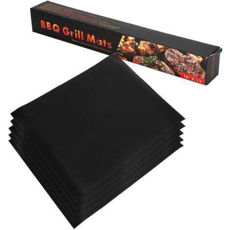 5 Tapis de Barbecue Réutilisables pour Cuisson en Extérieur, Idéal pour Cuisine et Jardin (1/5)