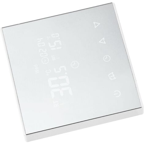 Thermostat mural pour chauffage au sol/eau - Régulateur de température pour poêle - 220V AC (1/5)
