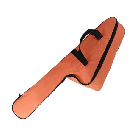Sac de transport étanche pour tronçonneuse, housse de protection portable orange Oxford. (1/5)