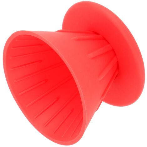 Filtre à Café Réutilisable en Silicone pour Machine à Café, Accessoire Maison et Extérieur Rouge (1/5)