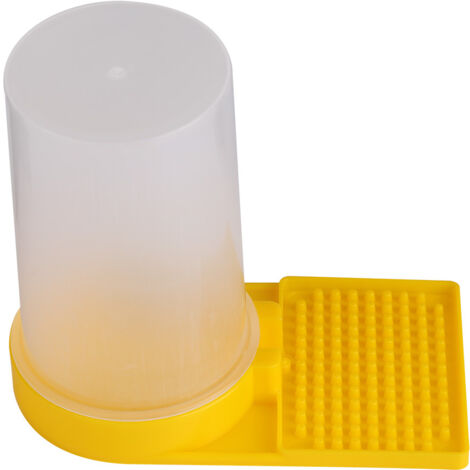 Distributeur d'eau pour abeilles en plastique, bol d'abreuvoir ruche, équipement apicole durable (1/5)