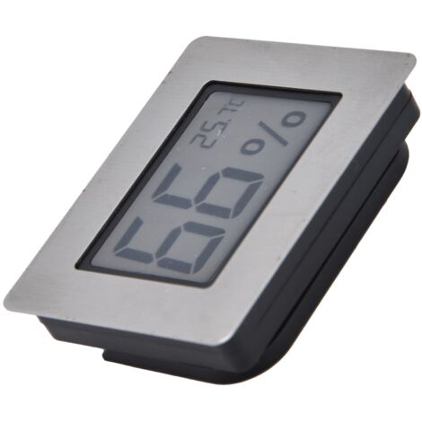 Thermomètre Hygromètre Électronique LCD Intégré pour Humidor Guitare Cave à Vin (1/5)