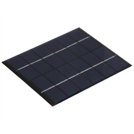 Panneau solaire 2W 6V avec chargeur pour piles AA - Idéal projets scientifiques DIY et énergie solaire (1/5)