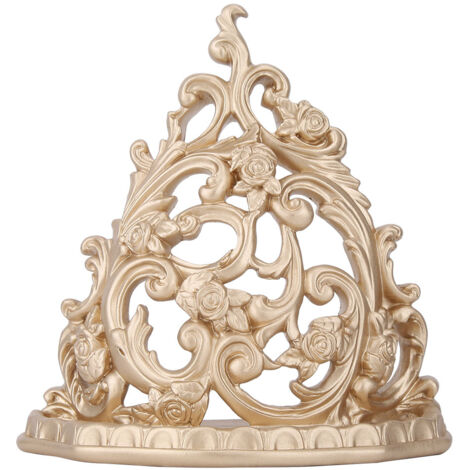 Étagère Murale de Rangement Style Européen Creux Décoratif (1/5)