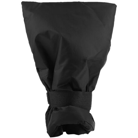 Manchon de Protection pour Robinet Antigel, Couverture Hivernale Étanche pour Tuyau d'Eau Extérieur Noir (1/5)
