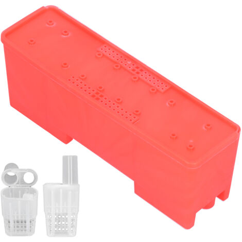 20 Pièces Cage de Transport pour Abeilles Reine, Attrape-Reine en Plastique, Équipement Apicole (1/5)
