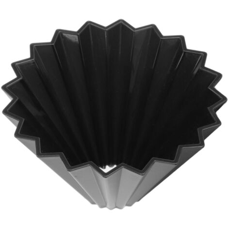 Filtre à Café Réutilisable en Forme de Cône - Dripper à Main pour Préparation Café Artisanal, Noir (1/5)