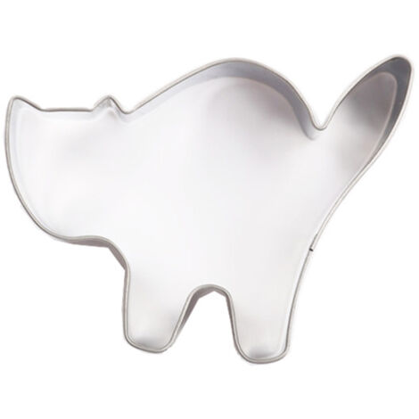 Moules à Découper Halloween en Acier Inoxydable - Formes Chat, Citrouille, Fantôme (1/5)