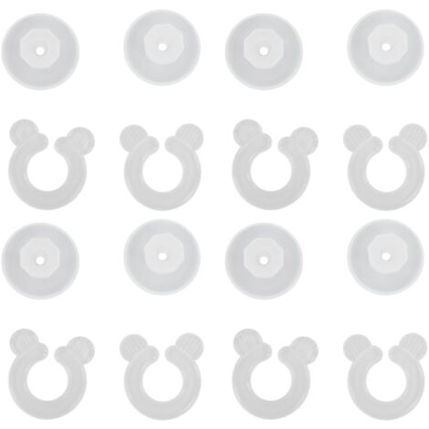 20 Pièces Attaches de Couette en Plastique, Fixation de Housse de Couette pour Maintenir la Couette en Place (1/5)