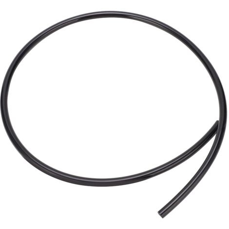 Tuyau Pneumatique Flexible TPU pour Air Comprimé, Huile et Produits Chimiques - TPU0805 Noir 8x5mm - Longueur 1mètre