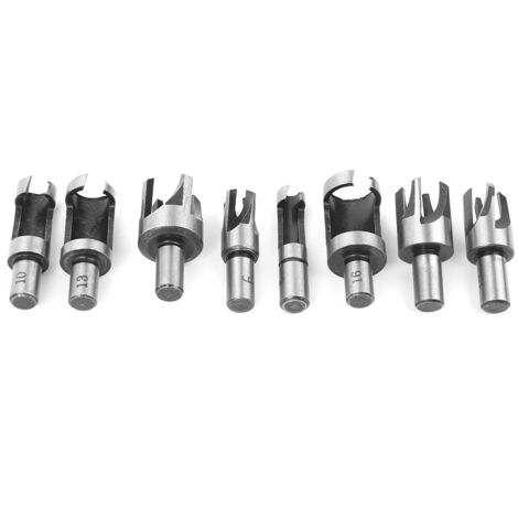 8 Pièces Foret à Cheville Bois Conique Griffe 6mm 10mm 13mm 16mm Outil de Coupe Menuiserie (1/5)