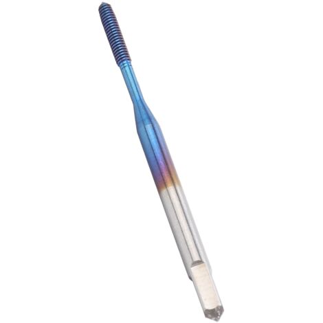Outil de Taraudage Métrique M2 à Revêtement Nano Bleu pour Fabrication et Réparation (1/5)