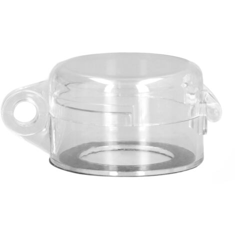 Protecteur de Bouton d'Arrêt d'Urgence 30mm Transparent Couverture Anti-Poussière BS-02 (1/5)