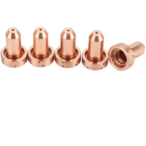 5 pièces buses et embouts plasma 100A 9-8212 pour torche de découpe SL60-100 - consommables de rechange (1/5)