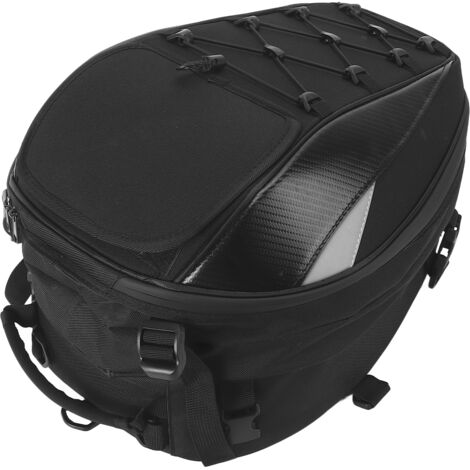 Sac à dos moto universel grande capacité, imperméable et respirant pour siège arrière