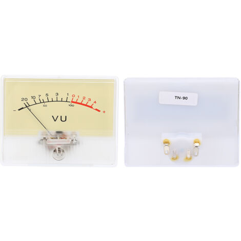 Amplificateur Audio T-90 avec VU-mètre Haute Précision et Éclairage LED (1/5)